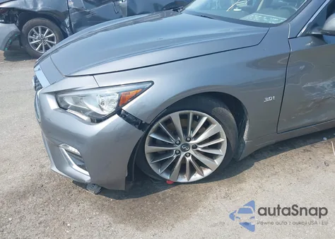 2018 Infiniti Q50 Luxe/Sport from USA, damaged, VIN JN1EV7AR6JM442422